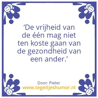 Tegeltje: Dat dus