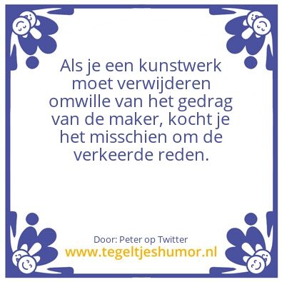 Tegeltje: fabre