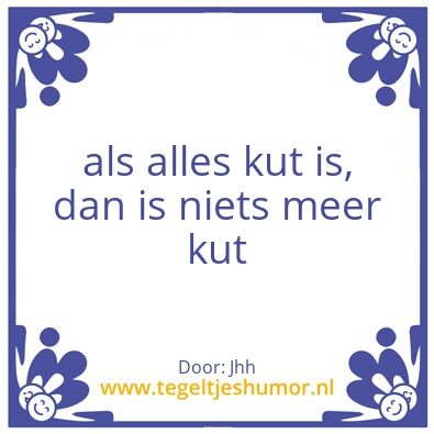 Tegeltje: Hhh