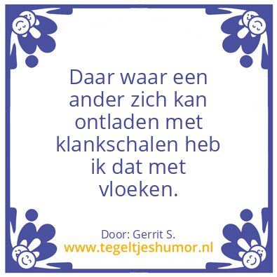 Tegeltje: Ik ben Gerrit.