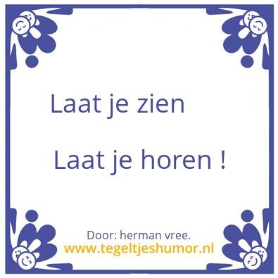 Tegeltje: scout