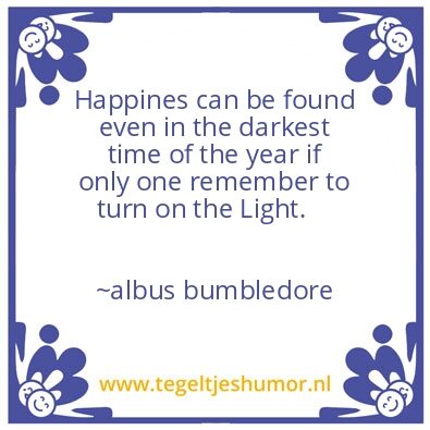 Tegeltje: albus
