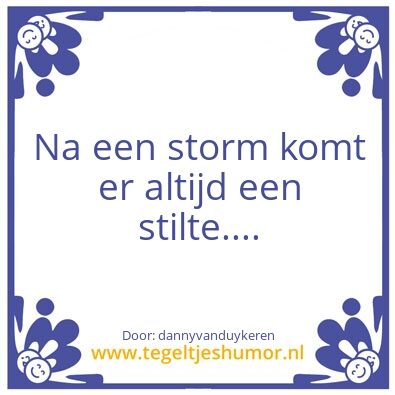 Tegeltje: Tegel