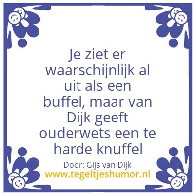 Tegeltje: Gijs