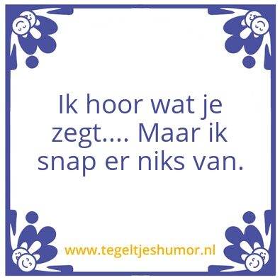 Tegeltje: Tegel 1