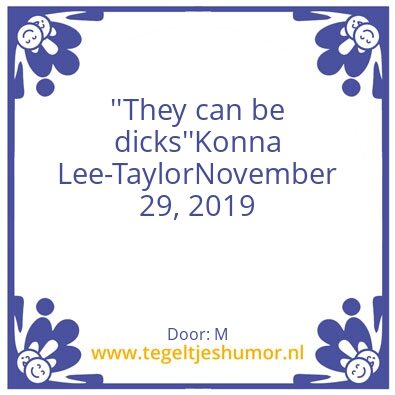 Tegeltje: KONNA