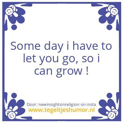Tegeltje: Now You Know