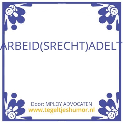 Tegeltje: vacature