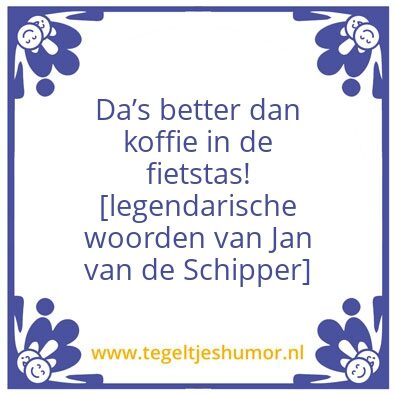 Tegeltje: Koffie