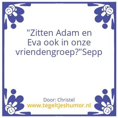 Tegeltje: Sepp