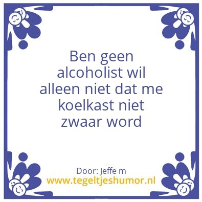 Tegeltje: Proost
