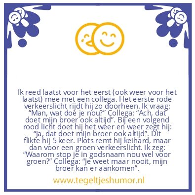 Tegeltje: Meerijden