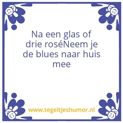 Tegeltje: Rose