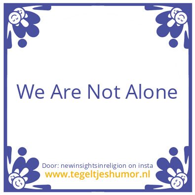 Tegeltje: we are having fun here