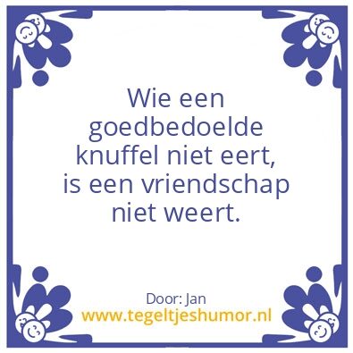 Tegeltje: Vriendschap