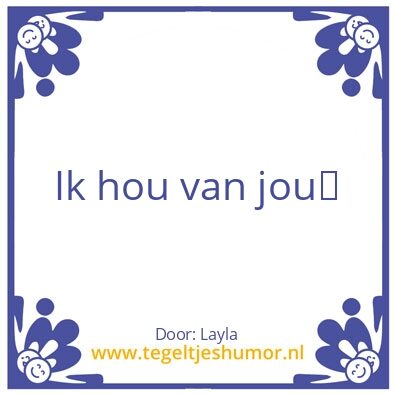 Tegeltje: Daan