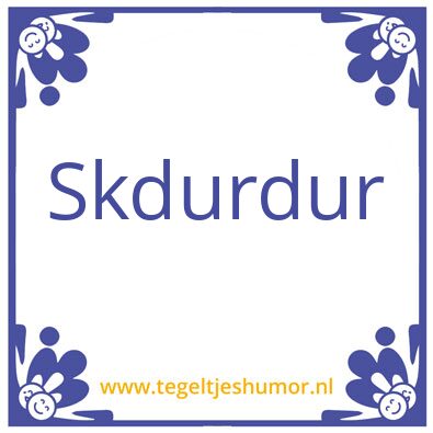 Tegeltje: ?