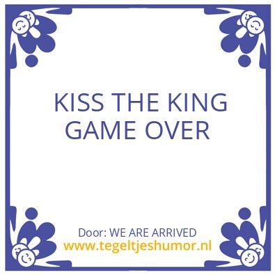 Tegeltje: AL IS WELL