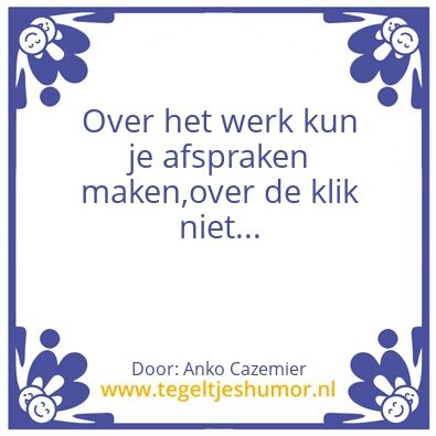Tegeltje: Solliciteren