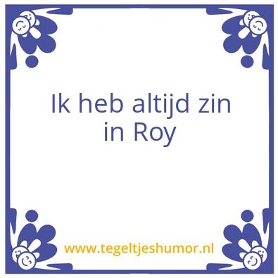 Tegeltje: Sanne