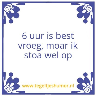 Tegeltje: BoerseQuotes