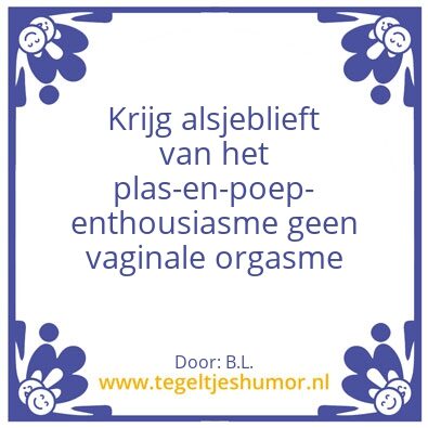 Tegeltje: Heren