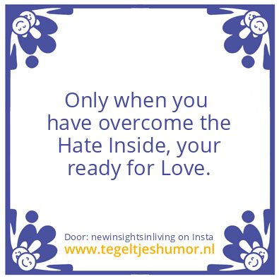 Tegeltje: “LOVE”