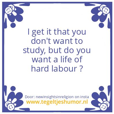 Tegeltje: A Life of Hard Labour  ?