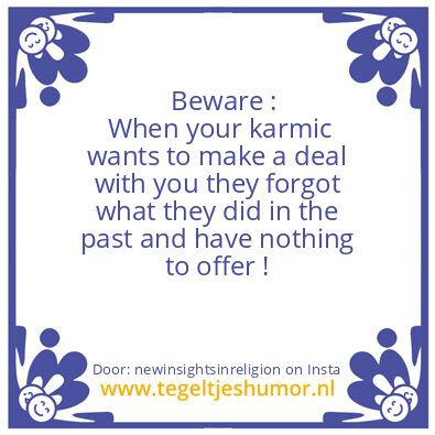 Tegeltje: Beware :