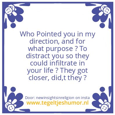 Tegeltje: Who Is Your True Enemy ?