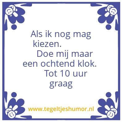 Tegeltje: Avondklok