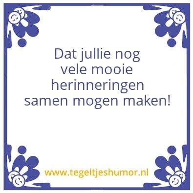 Tegeltje: Gefeliciteerd!