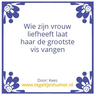 Tegeltje: Visserswijsheid