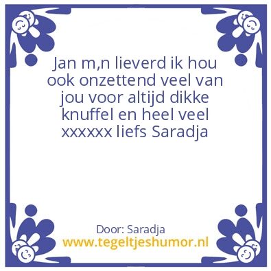 Tegeltje: Jan