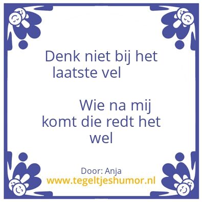 Tegeltje: WC