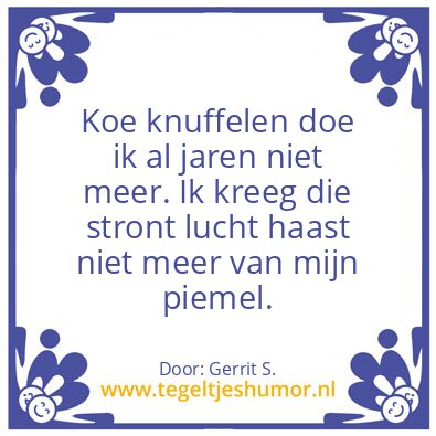 Tegeltje: Ik ben Gerrit.