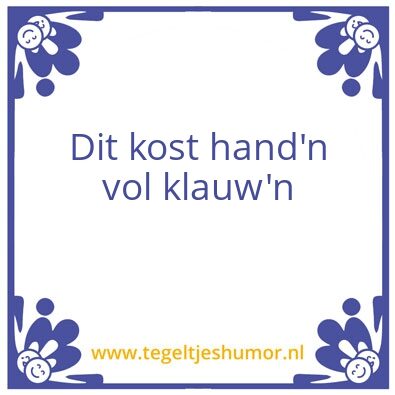 Tegeltje: Pol