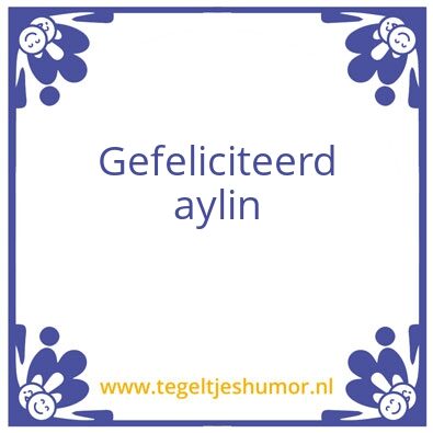 Tegeltje: noco