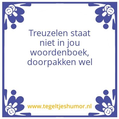 Tegeltje: Tessa