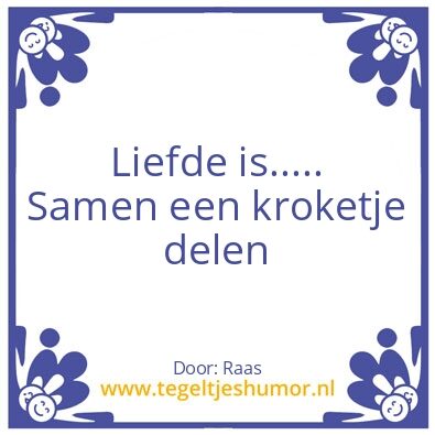 Tegeltje: Kroketje delen