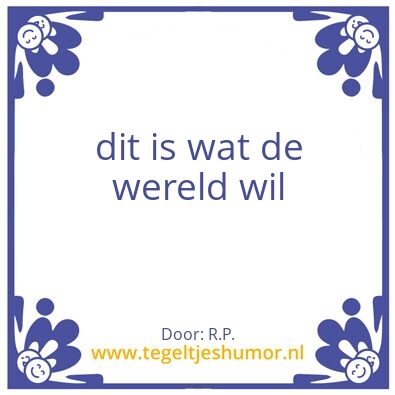 Tegeltje: ict