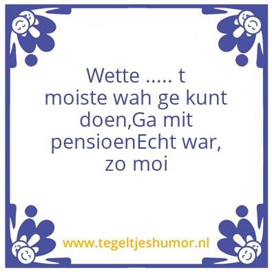 Tegeltje: 2 sportende ouwe knarren