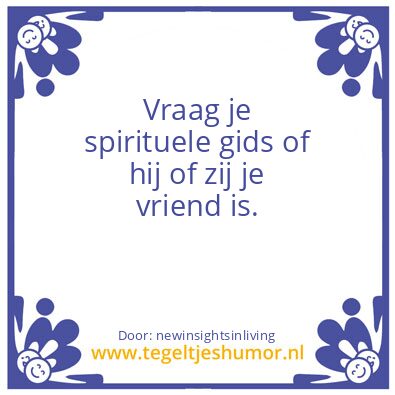 Tegeltje: divide and rule