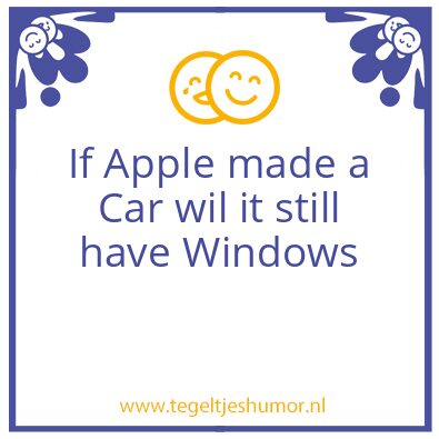 Tegeltje: Hoi