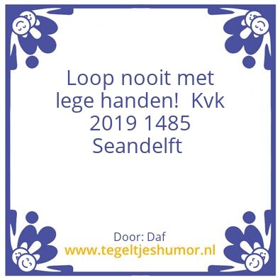 Tegeltje: KvK
