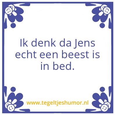 Tegeltje: Door