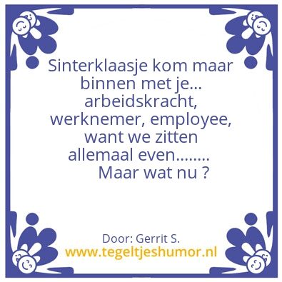 Tegeltje: Ik ben Gerrit.
