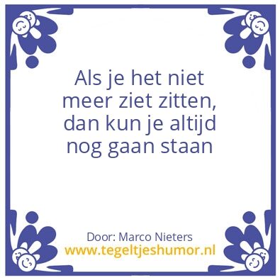 Tegeltje: Werk