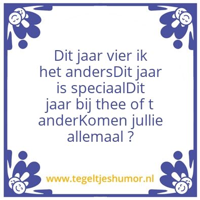 Tegeltje: Uit