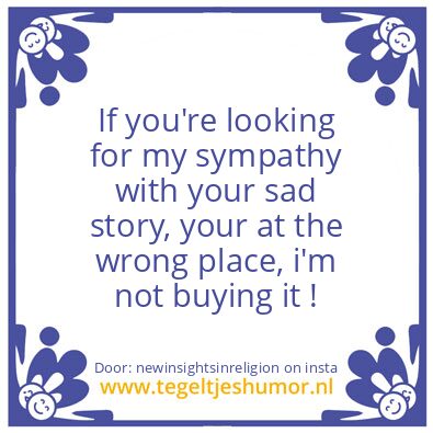 Tegeltje: Now You Know